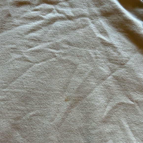 Cream Beige Flower Hoodie Medium - Picture 6 of 6